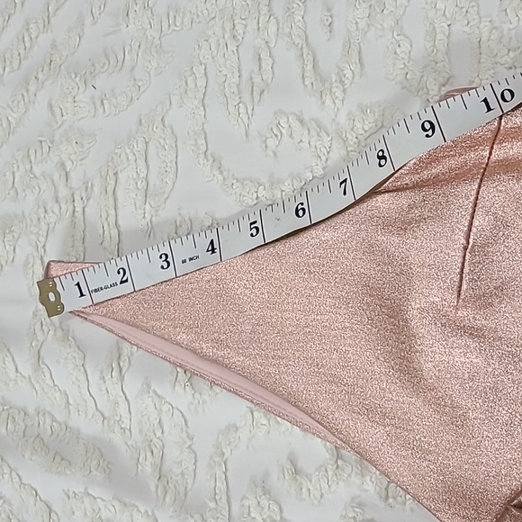 ZARA TRAFALUC COLLECTION GOLDROSE DRESS SIZE XS. - Picture 10 of 11